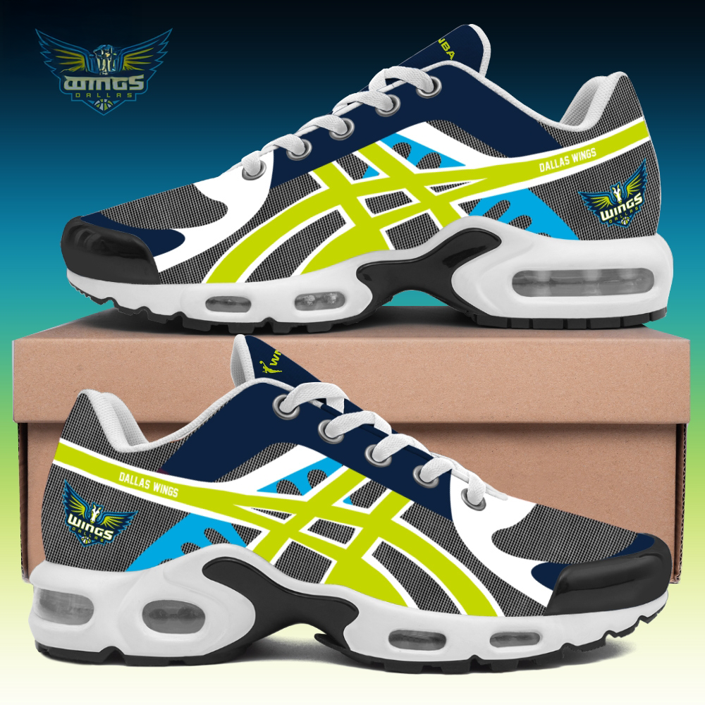 Dallas Wings WNBA Personalized Air Max Plus Sneakers Fan Collection