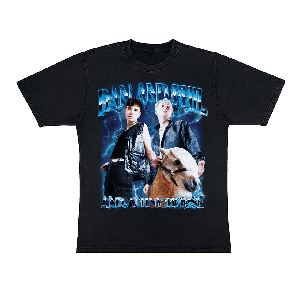 Dan And Phil Merch TShirt Dan And Phil Horse Metal Shirt Gifts For Music Fan