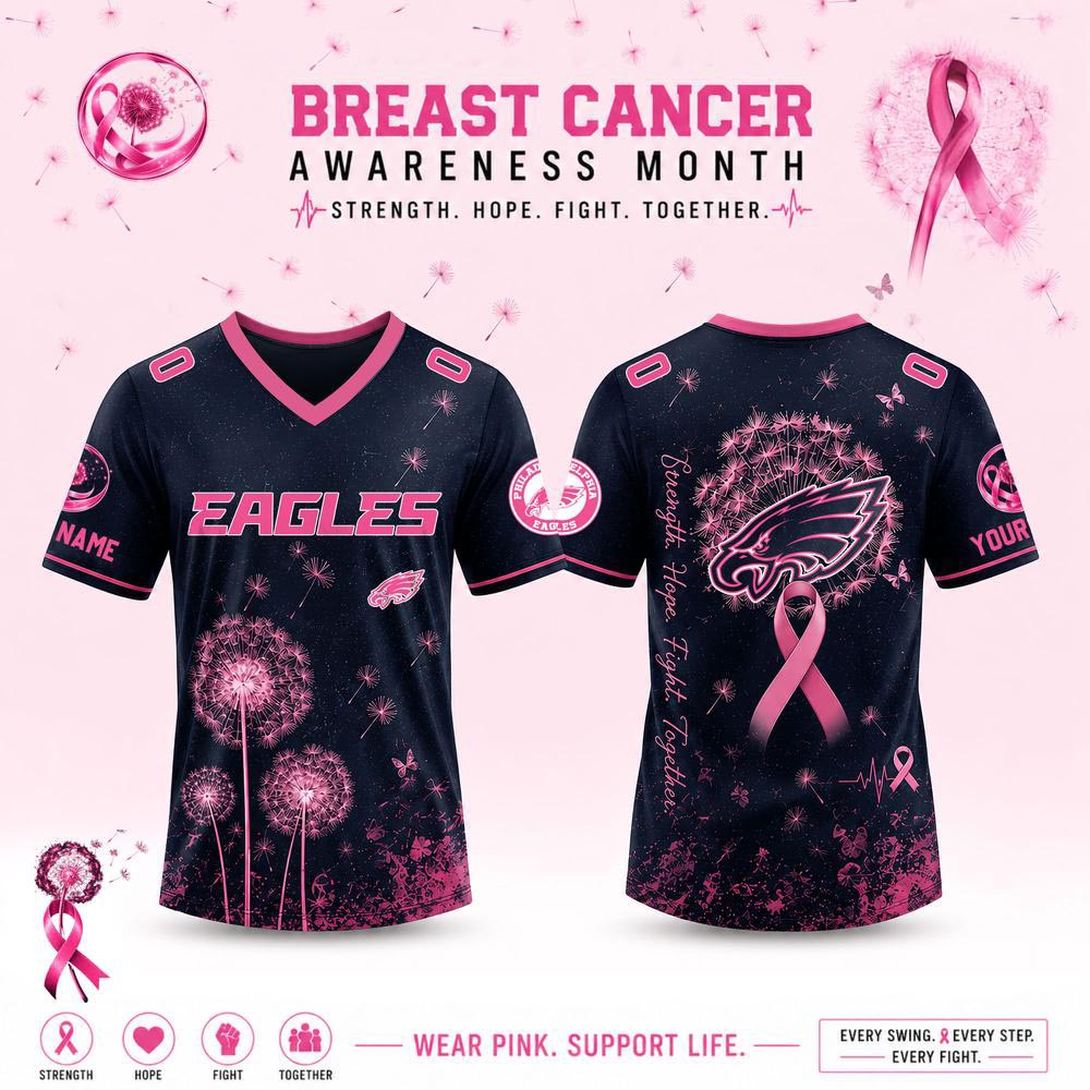 Dandelion Of Hope Breast Cancer Awareness Custom Football Jersey Personalized Fanwear 2 - Unicasport Dandelion Of Hope Breast Cancer Awareness Custom Football Jersey Personalized Fanwear