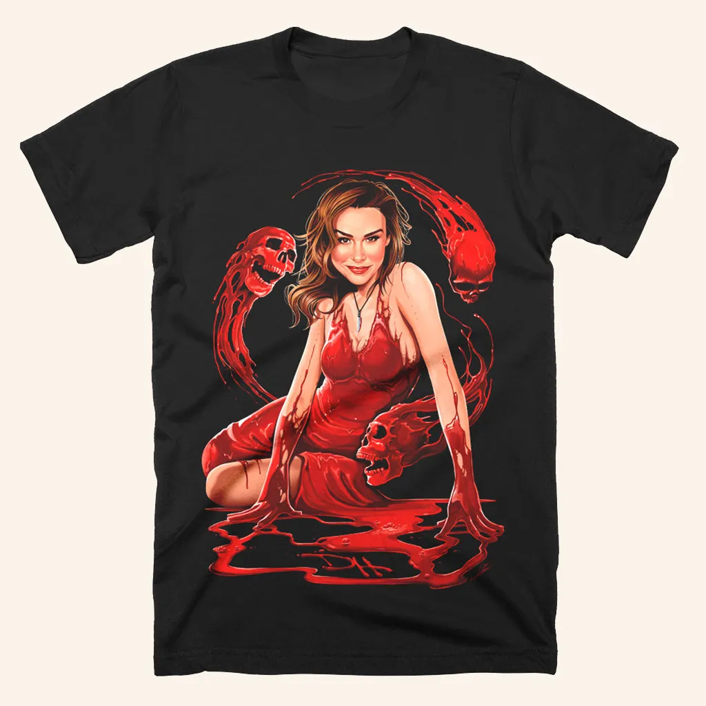 Danielle Harris Red Hot Shirt Halloween TShirts Womens Gifts For Daughter