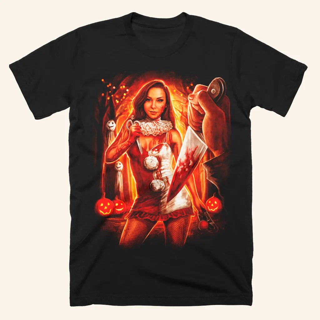 Danielle Harris Stab Happy Shirt Halloween TShirts Womens Gifts For Sister