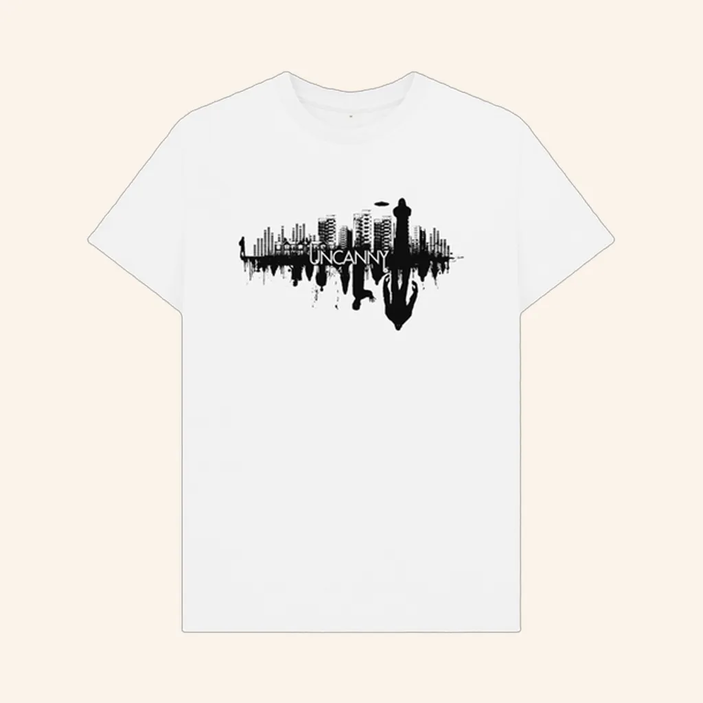 Danny Robins Merch Uncanny Cityscape TShirt Fan Apparel Christmas Gifts For Boyfriend