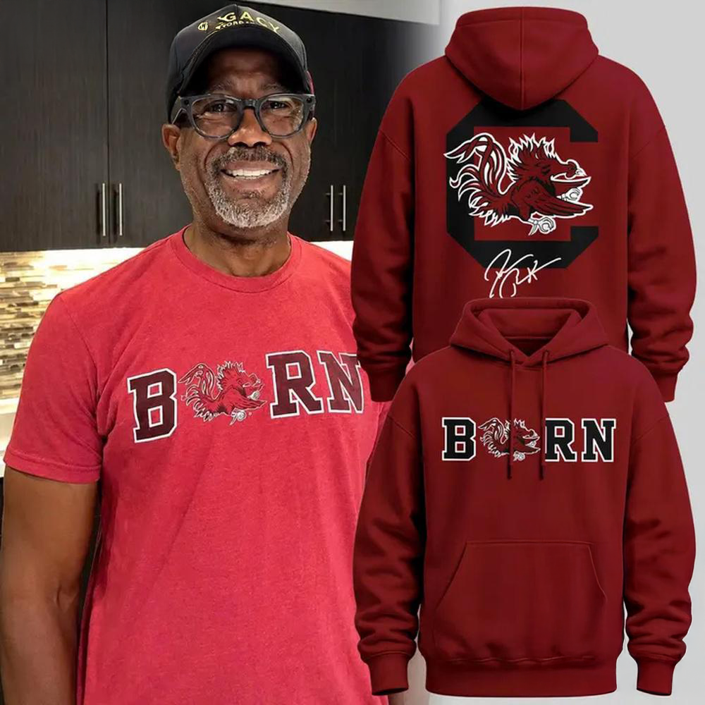 Darius Rucker South Carolina Gamecocks Signature Print Pullover Hoodie