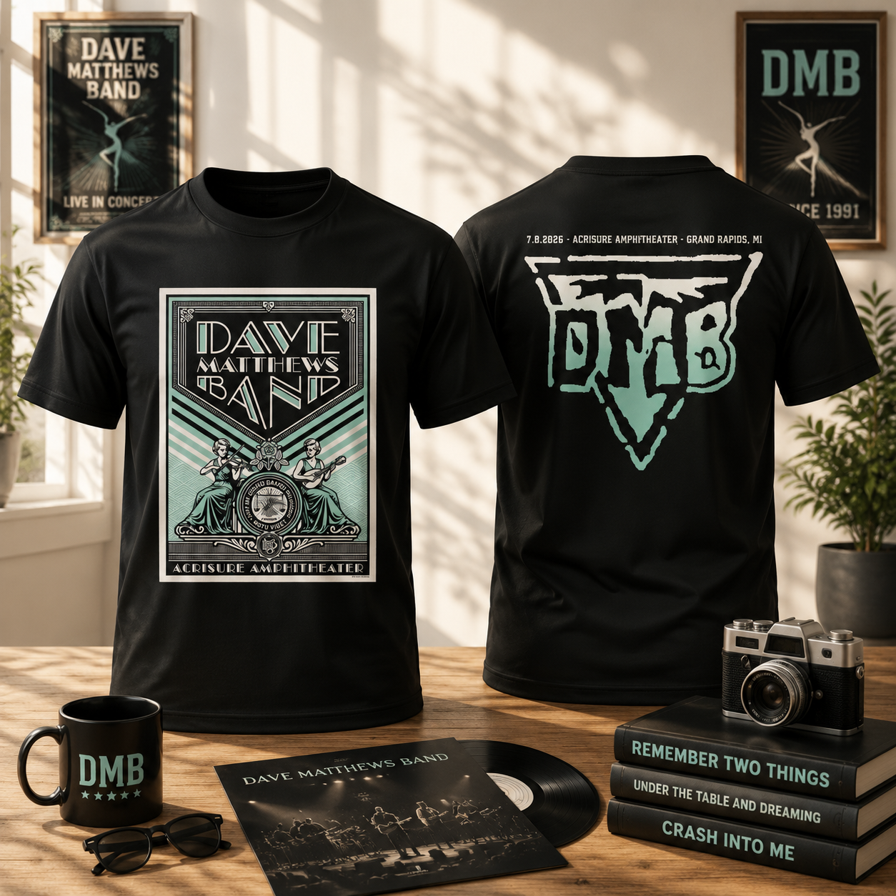 Dave Matthews Band Summer Tour Grand Rapids MI July 2026 Limited T Shirt Gifts For Fans5