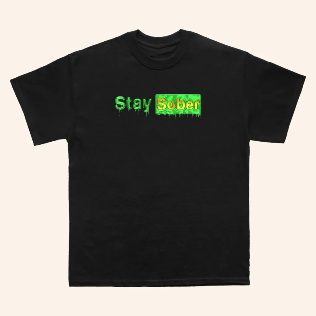 Daydrian Harding Merch Halloween 2025 Creepy Stay Sober TShirt Gifts For Besties