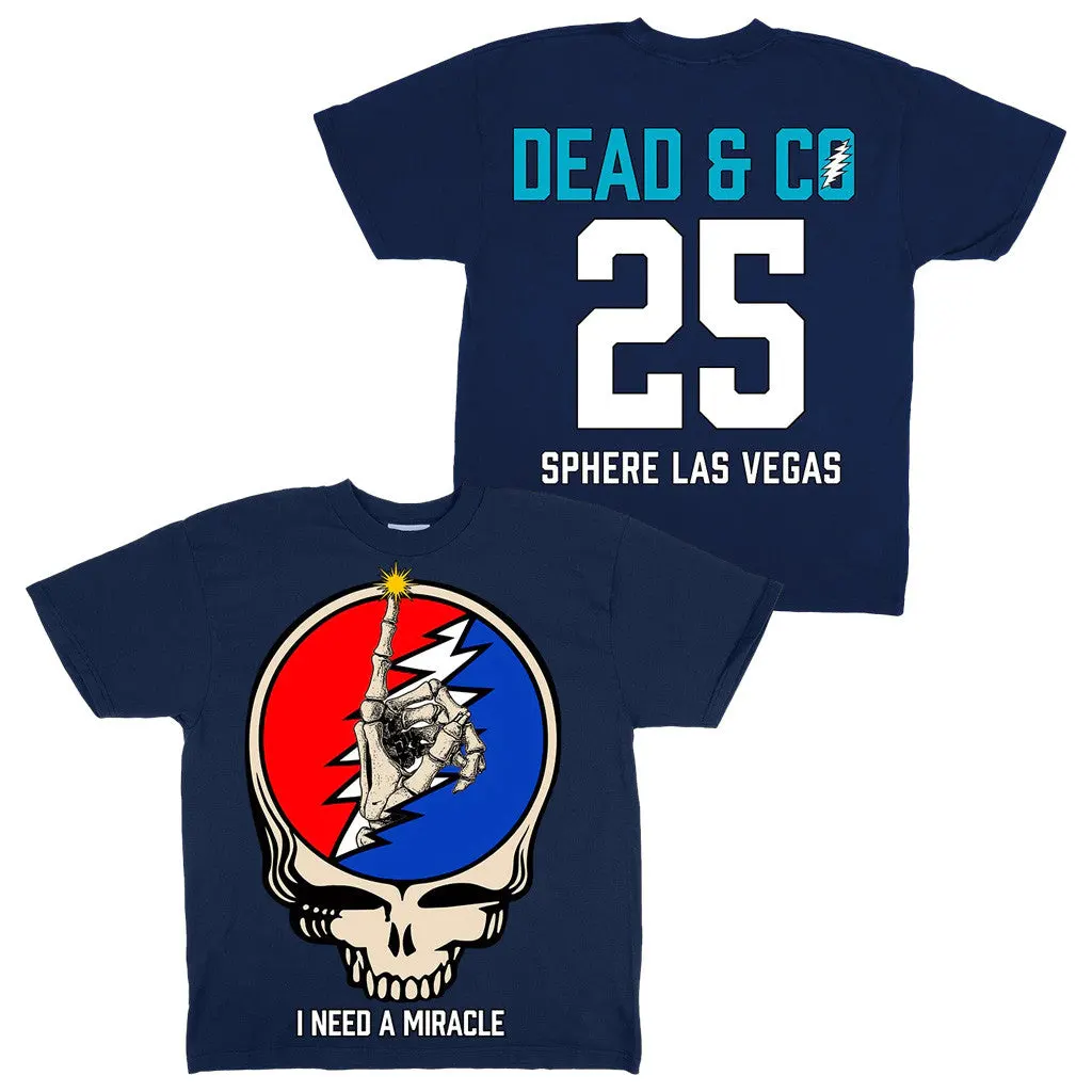 Dead And Company Merch I Need A Miracle Dead Forever 2025 TShirt Gifts For Dudes
