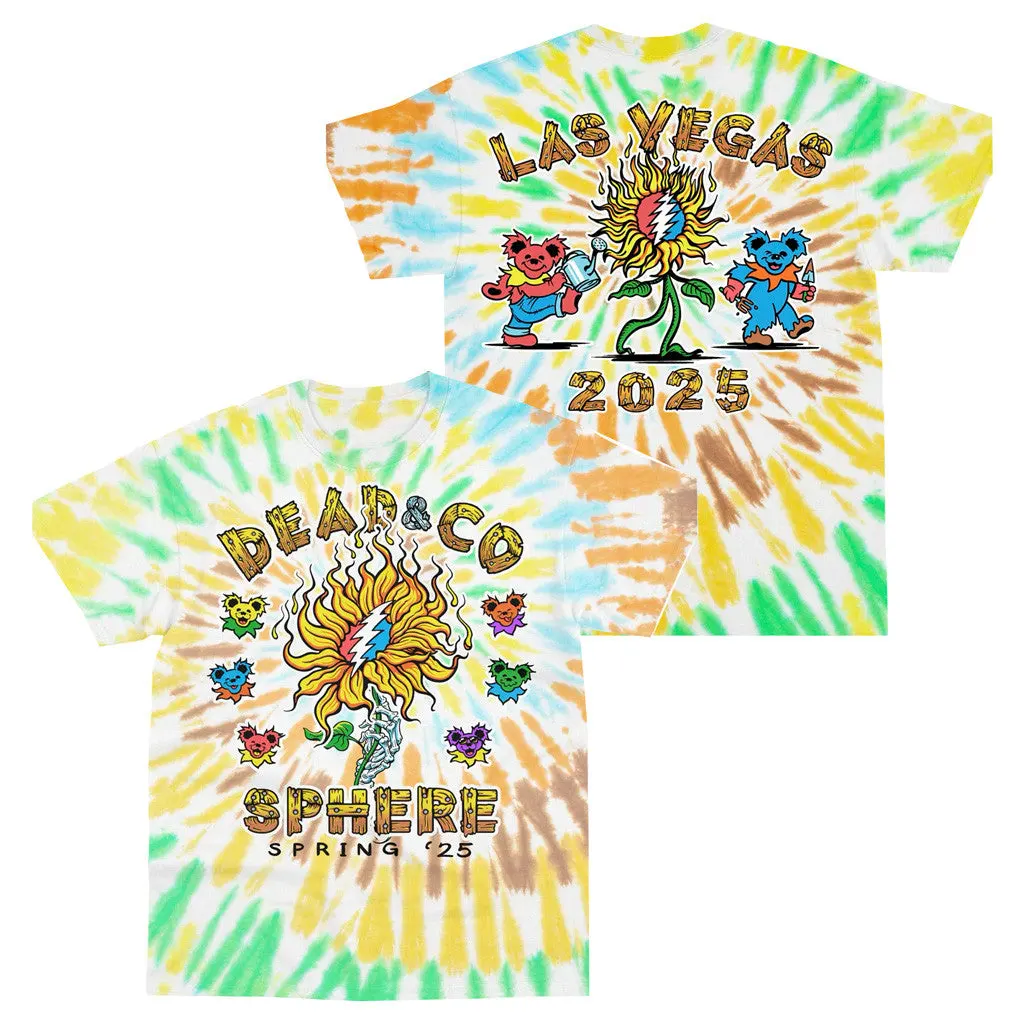 Dead And Company Merch Las Vegas Sphere Spring 2025 TShirt Gifts For Besties