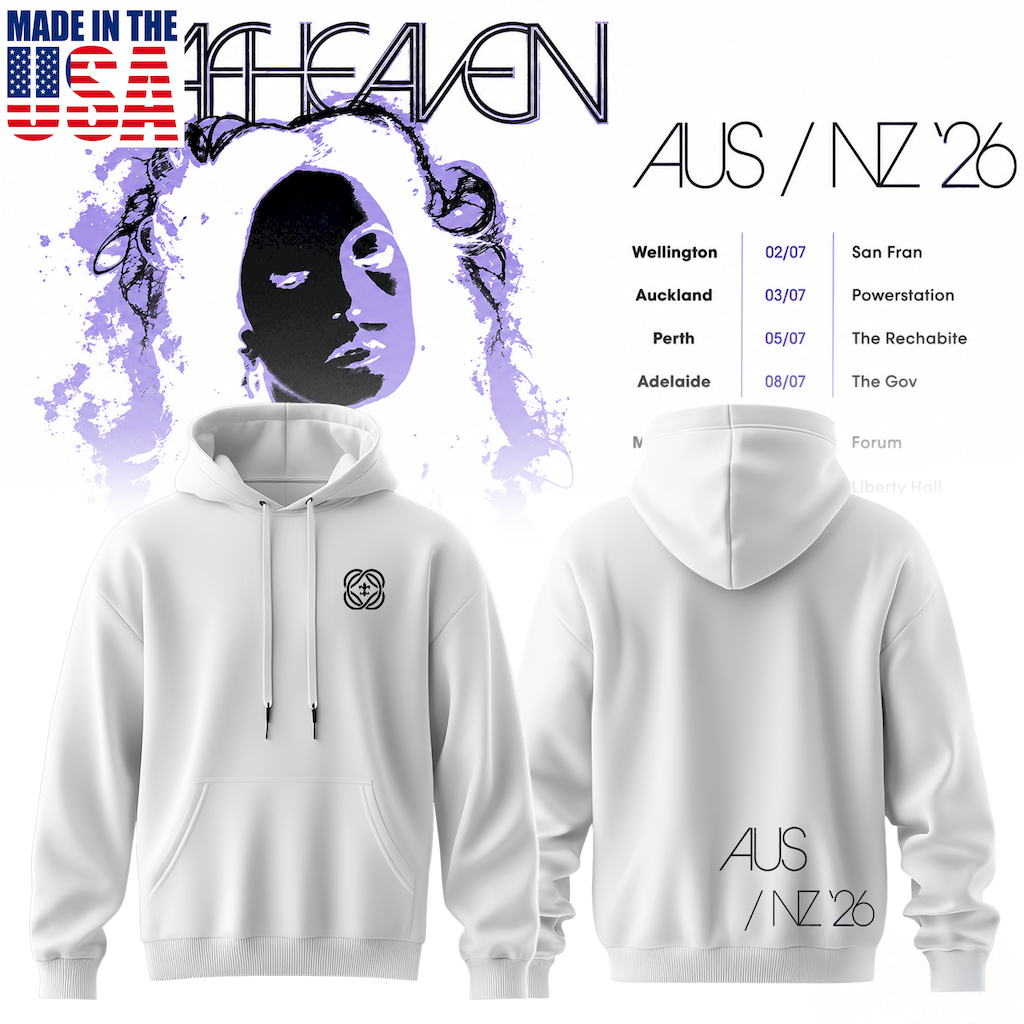 Deafheaven AUS NZ Tour 2026 Exclusive Concert Hoodie Collection