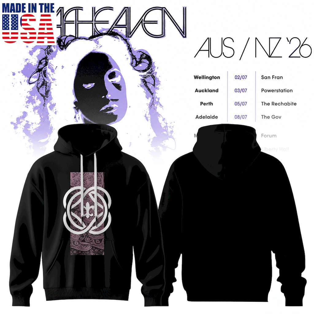 Deafheaven AUS NZ Tour 2026 Exclusive Music Fan Hoodie Edition