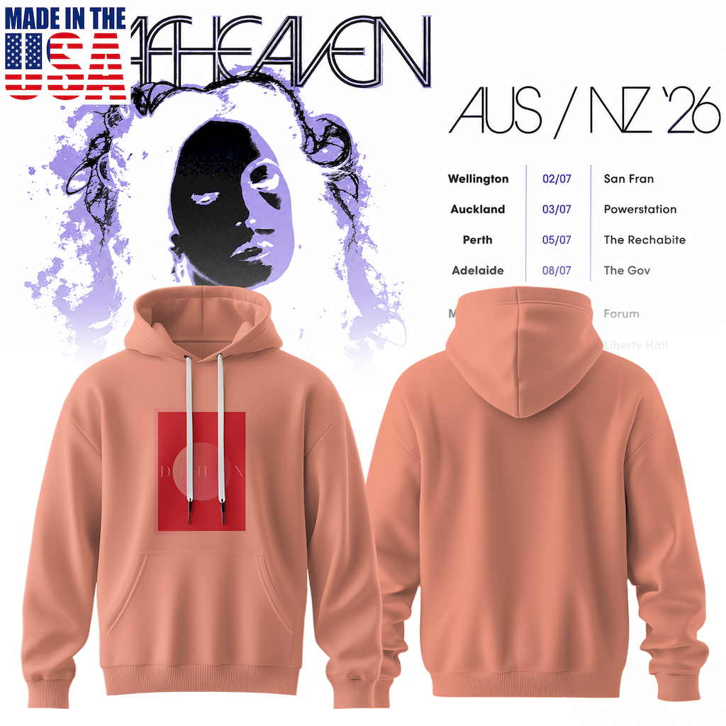 Deafheaven AUS NZ Tour 2026 Official Concert Hoodie Edition