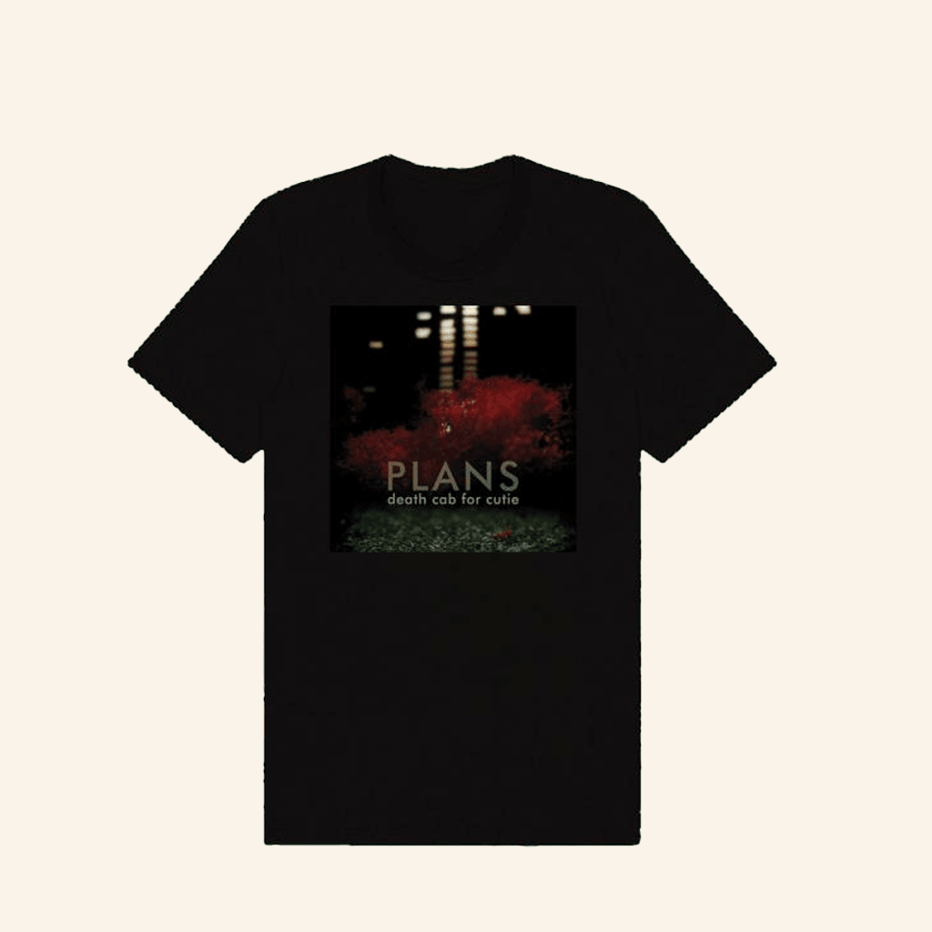 Death Cab For Cutie Merch Plans Album Art TShirt Best Friends Gifts