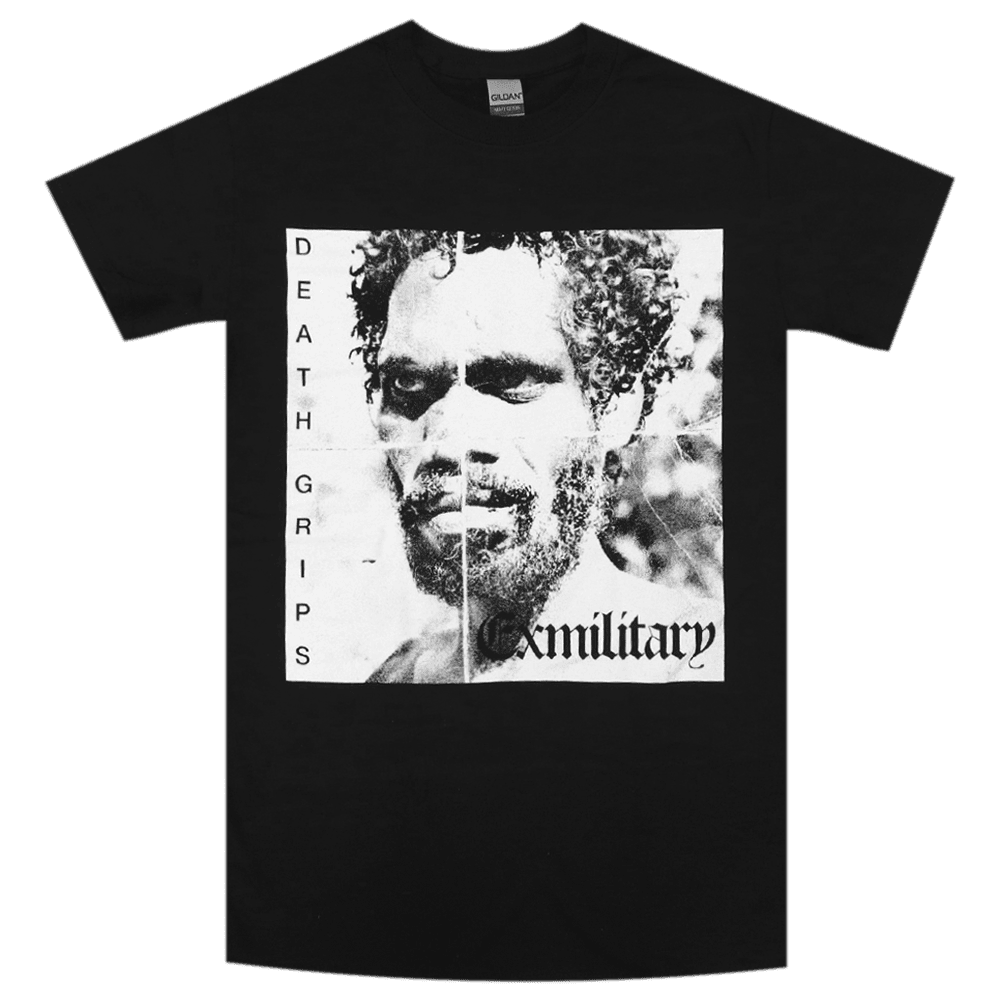 Death Grips Merch TShirt Death Grips Exmilitary Black Tee Gifts For Band Fans