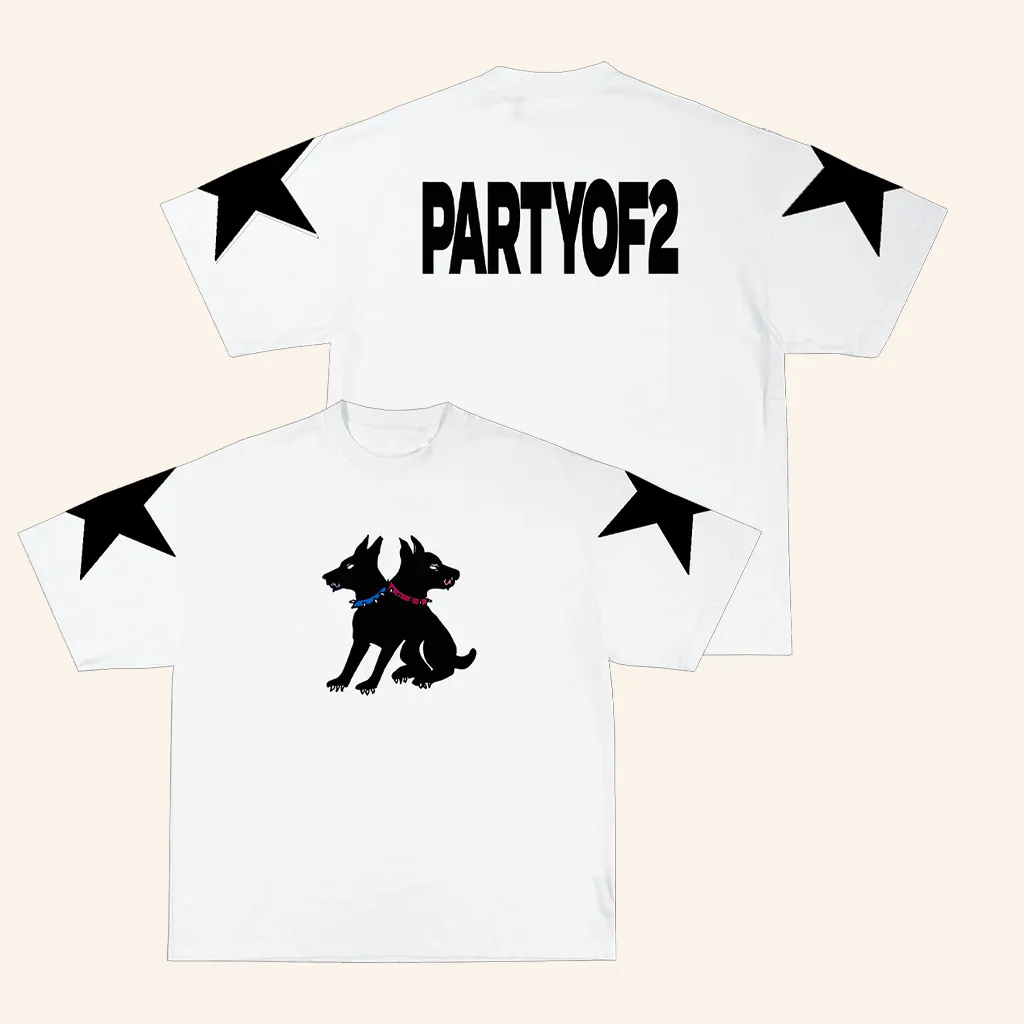 Def Jam Merch Partyof2 White TShirt Christmas Present For Husband