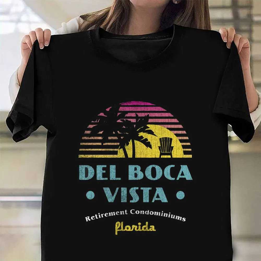 Del Boca Vista Shirt Retirement Community Del Boca Vista Florida TShirt Vintage