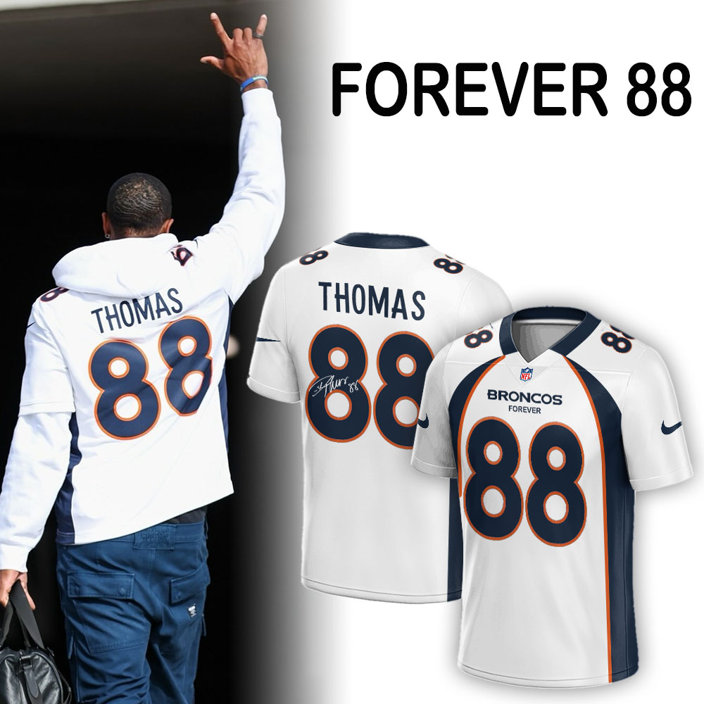 Denver Broncos Forever Our 88 Collector Baseball Jersey
