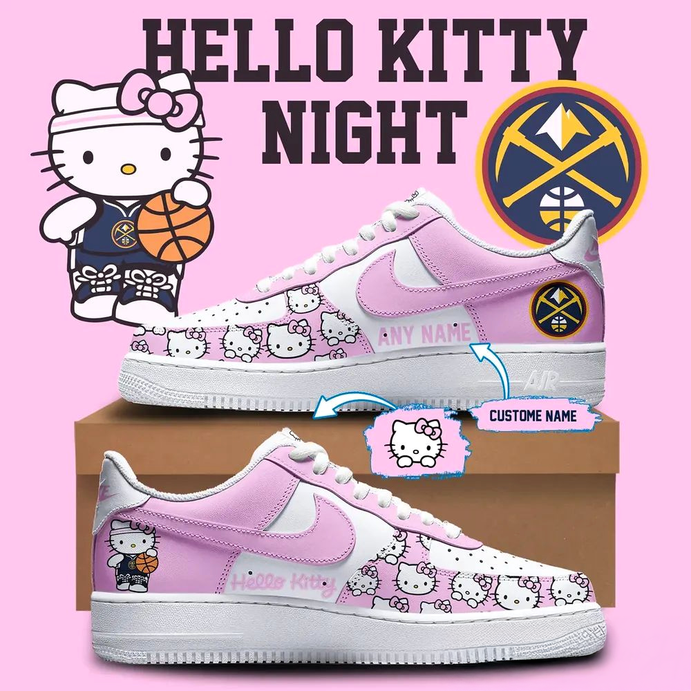Denver Nuggets x Hello Kitty Night 2026 Special Shoes