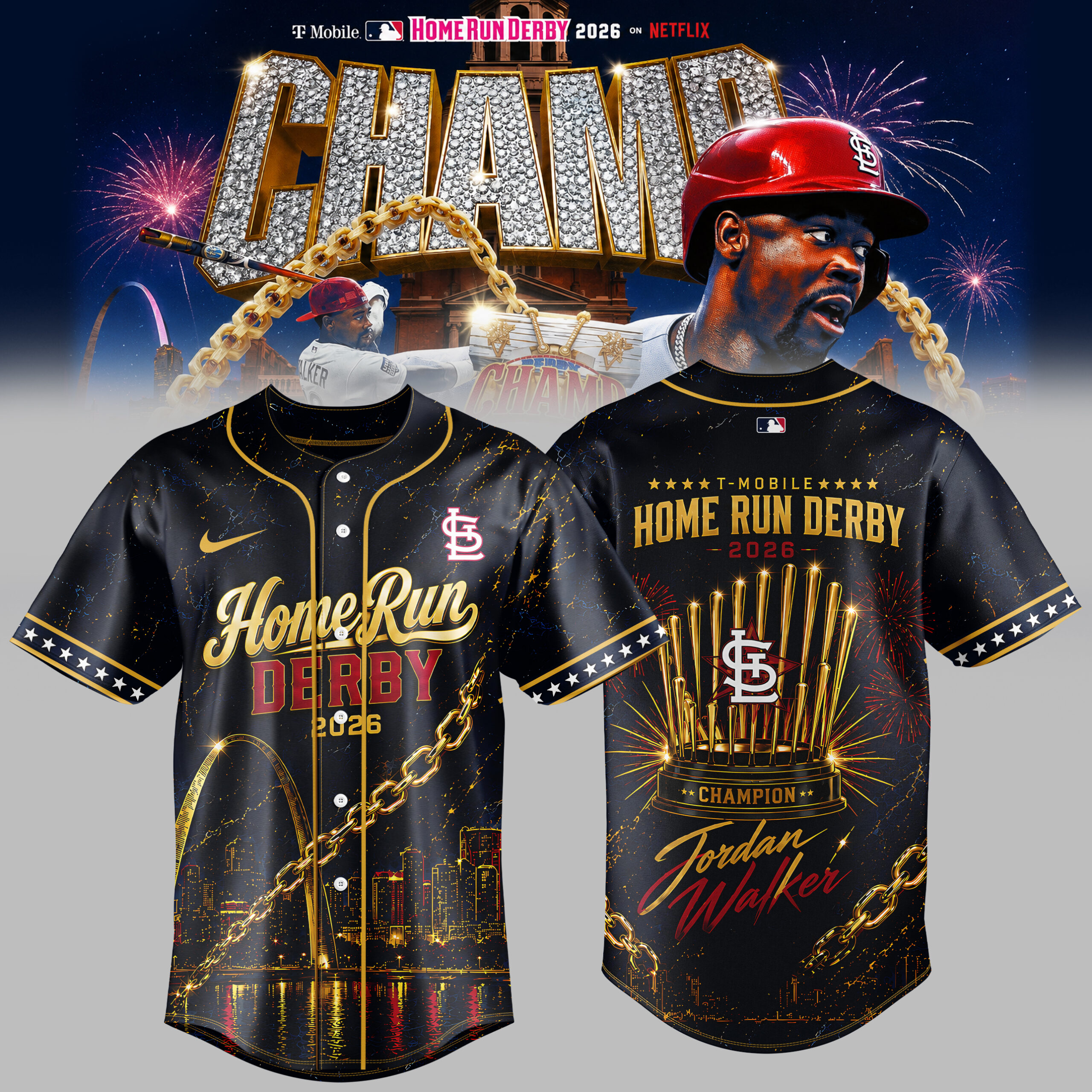 Derby Champion 2026 Limited Edition Baseball Jersey