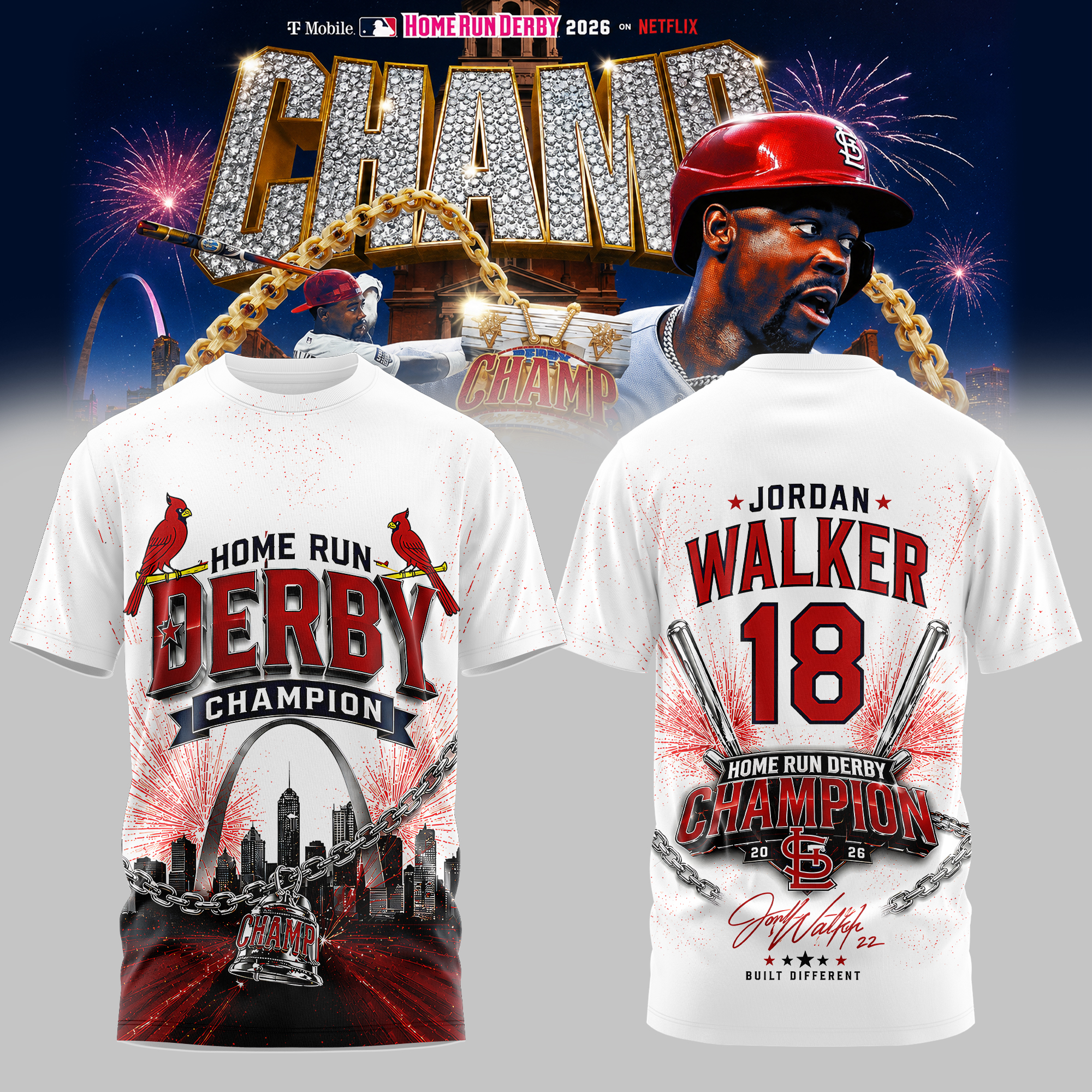 Derby Champion 2026 Limited Edition Graphic T Shirt