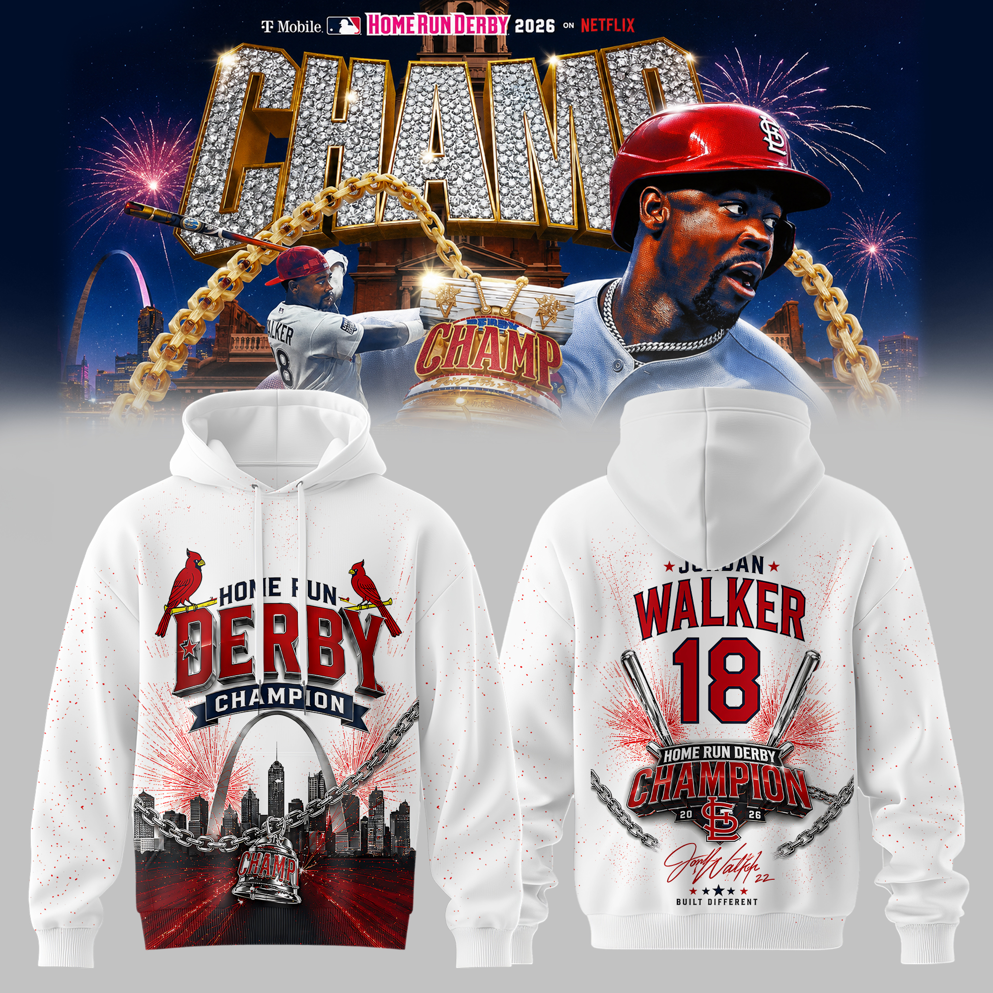 Derby Champion 2026 Limited Edition Pullover Hoodie Fan Gift