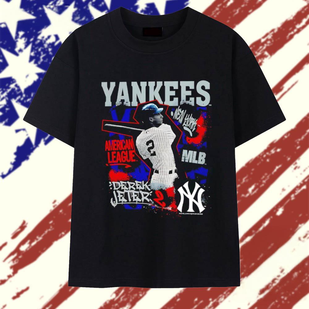 Derek Jeter New York Yankees Mitchell and Ness Star Moment T Shirt