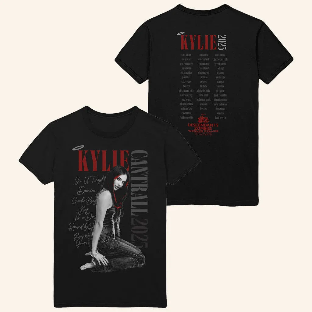 Descendants Zombies Worlds Collide Tour Merch Kylie Cantrall Cast TShirt Gifts For Fans