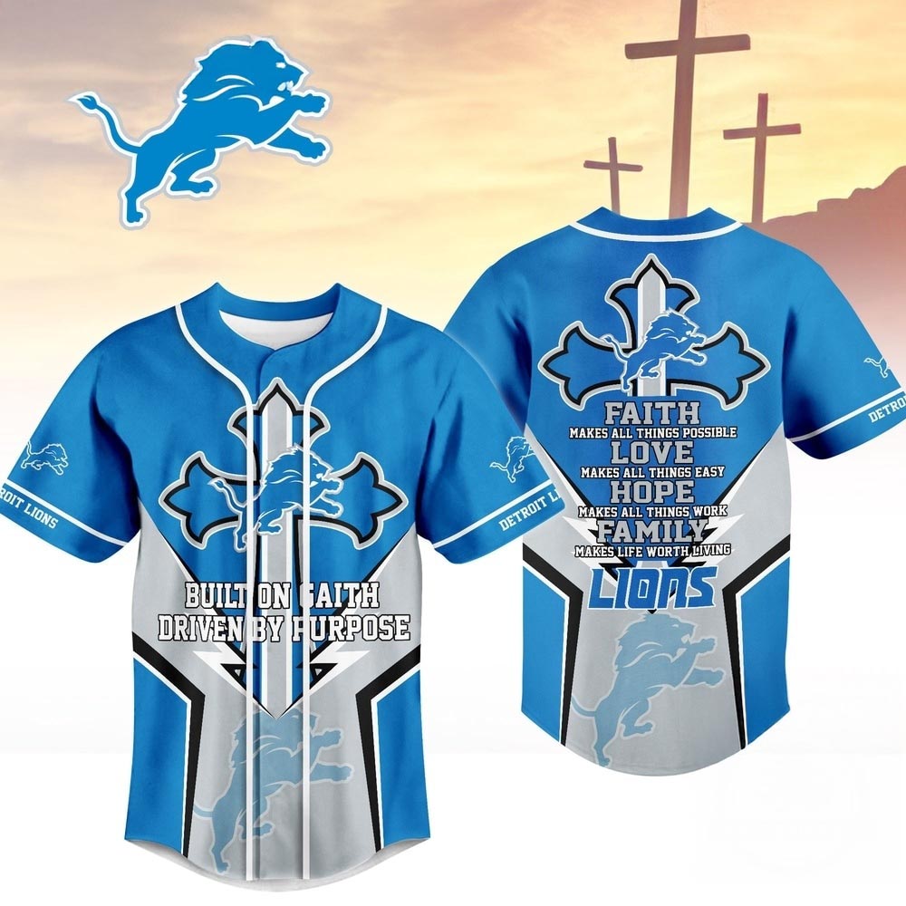 Detroit Lions Blessed Beyond The Score Baseball Jersey Football Inspired Fan Apparel 2 - Unicasport Detroit Lions Blessed Beyond The Score Baseball Jersey Football Inspired Fan Apparel