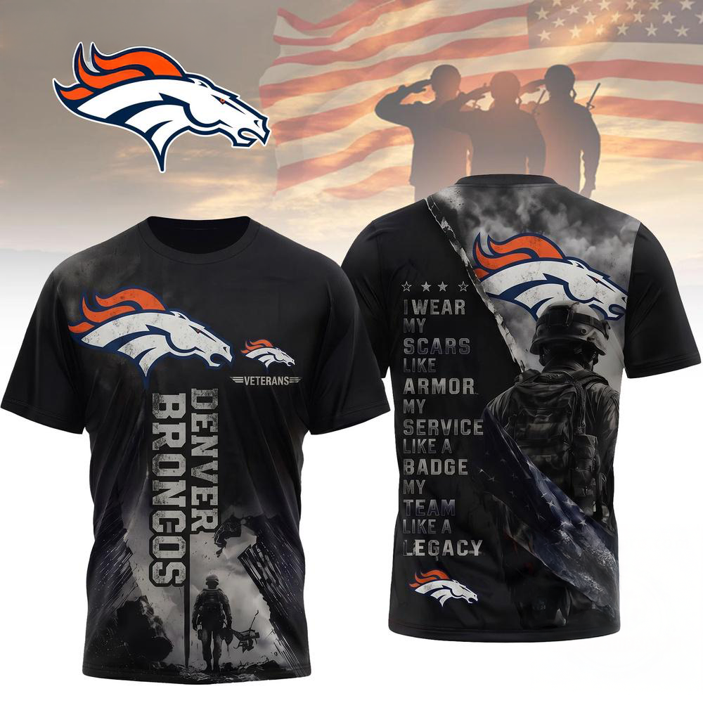 Detroit Lions NFL Freedom Team Military 3D Graphic T Shirt