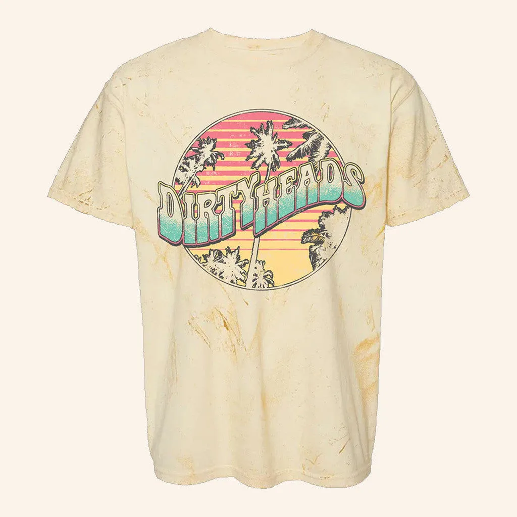 Dirty Heads Merch Retro Palms Yellow TShirt Gifts For Best Friends