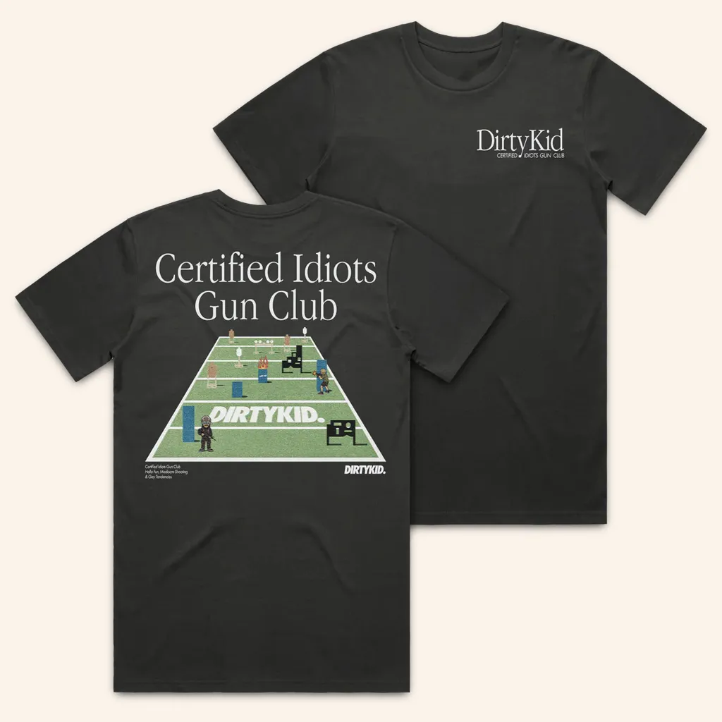 Dirty Kid Merch Certified Idiots Gun Club TShirt Christmas Ideas For Him