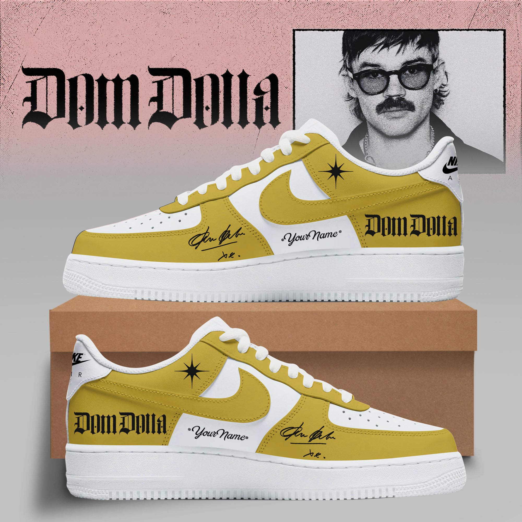 Dom Dolla Tour Collection High Top Sneakers