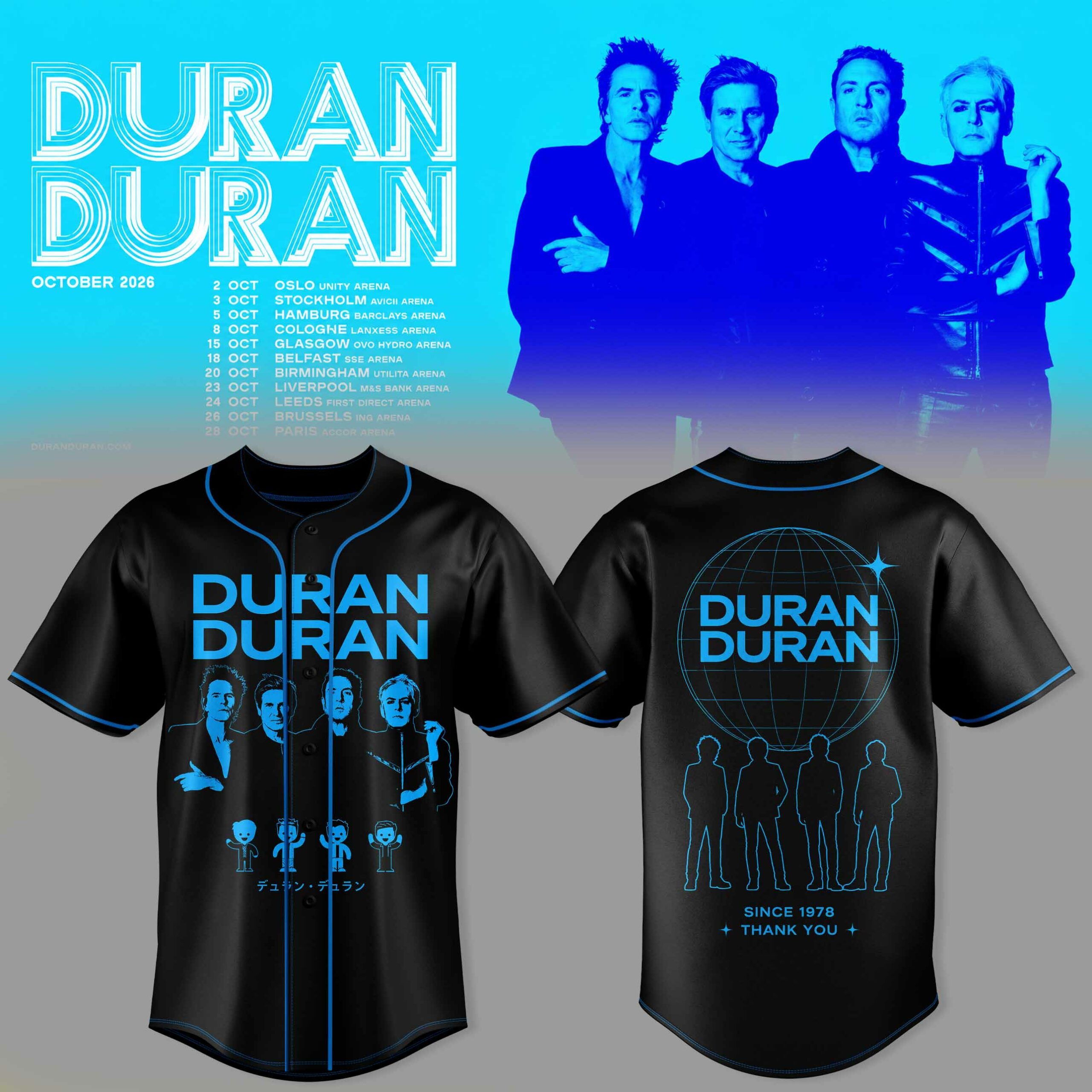 Drn Drn October 2026 Tour 3D Baseball Jersey Concert Music Fanwear 1 - Unicasport Drn Drn October 2026 Tour 3D Baseball Jersey Concert Music Fanwear