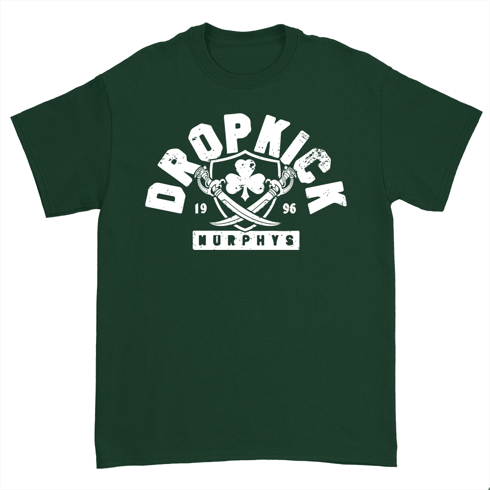 Dropkick Murphys Merch Dropkick Murphys Bruin Badge Green TShirt Gifts For Rock Band Fans