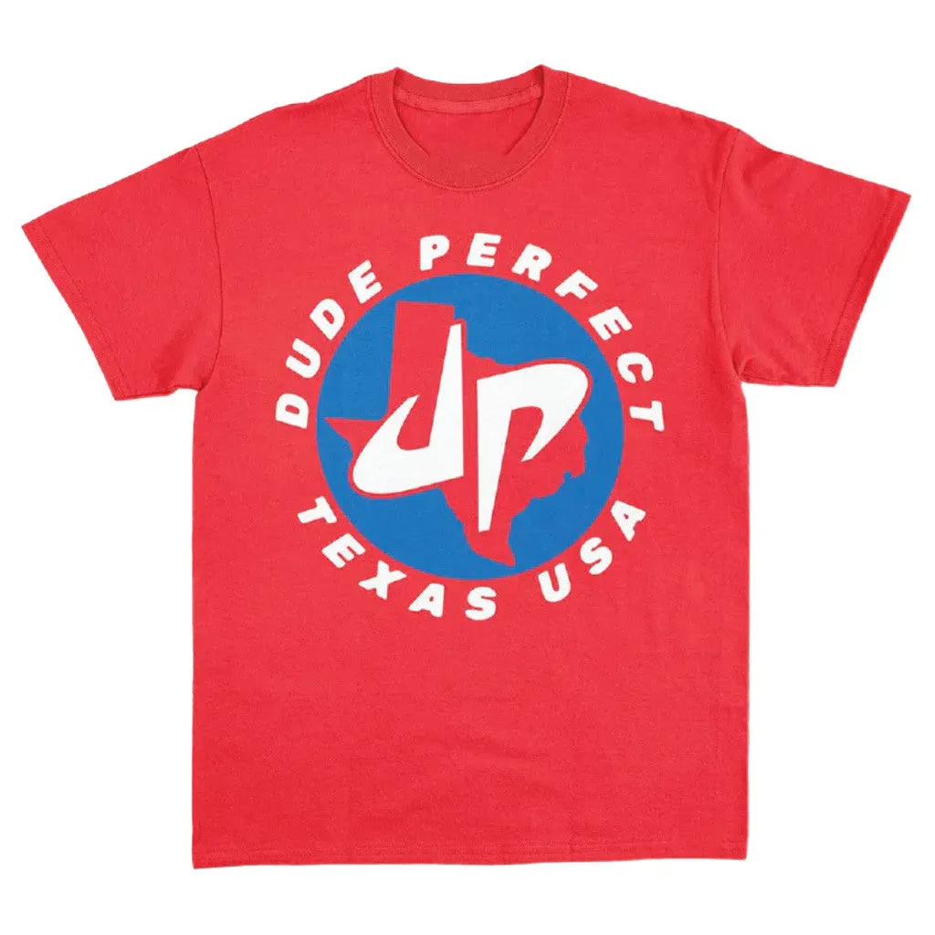 Dude Perfect Merch DP x Texas USA Red TShirt Gift Ideas For Boyfriend