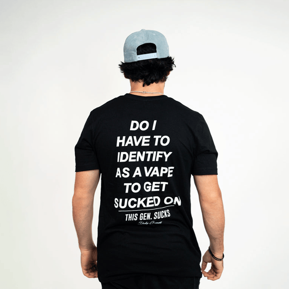 Duke Gomez Merch Identify As A Vape TShirt Best Fathers Day Gifts For Husband