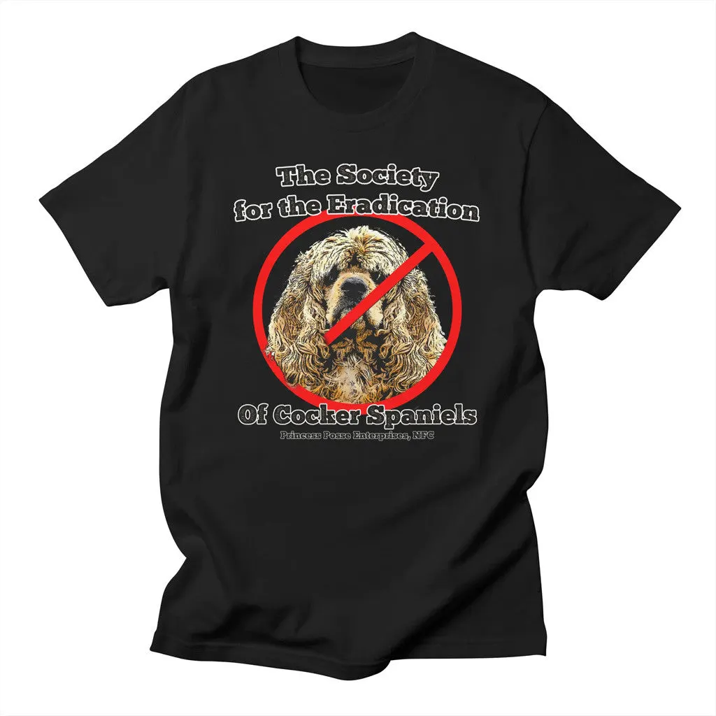 Dungeon Crawler Carl Merch The Society For The Eradication Of Cocker Spaniel TShirt Him Gifts