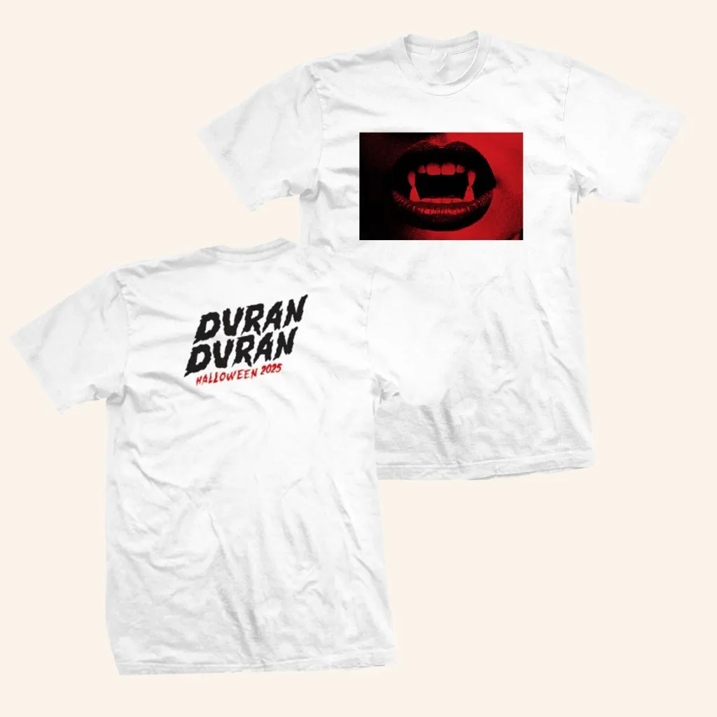 Duran Duran Merch Halloween Mouth TShirt Christmas Gifts For Pop Lovers