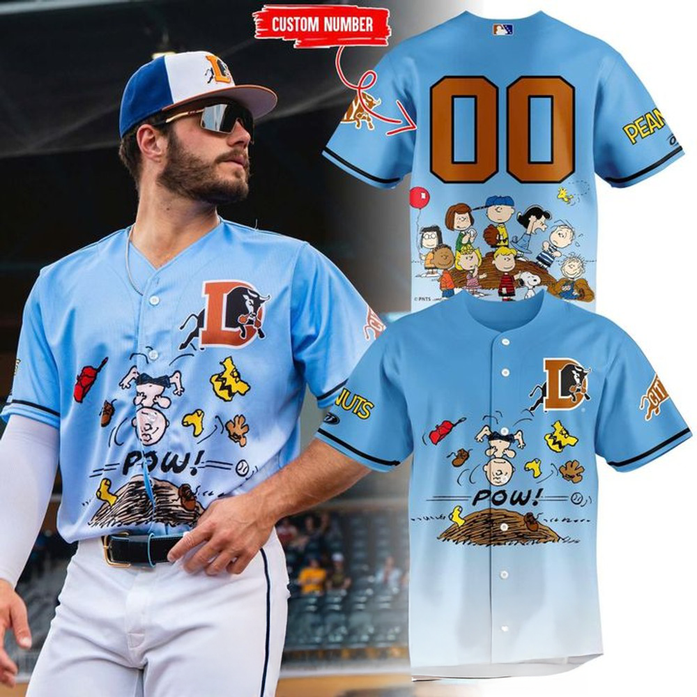 Durham Bulls 2026 Peanuts Special Baseball Jersey