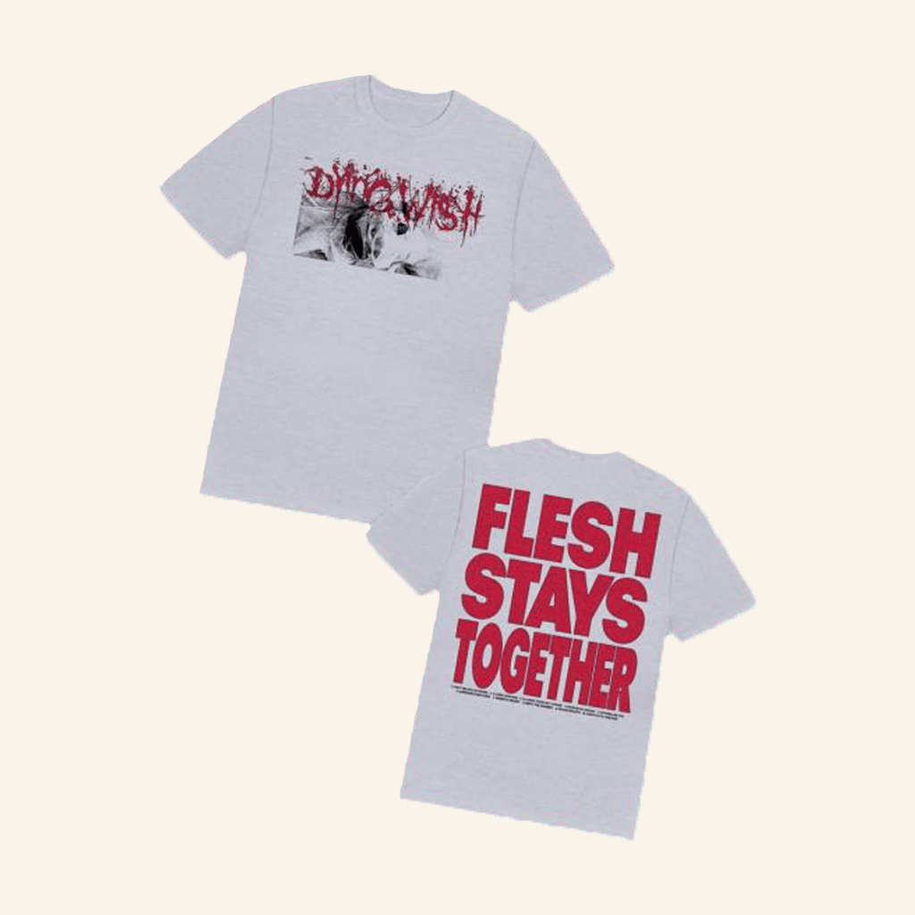 Dying Wish Merch Flesh Stays Together TShirt Gifts For Music Lovers