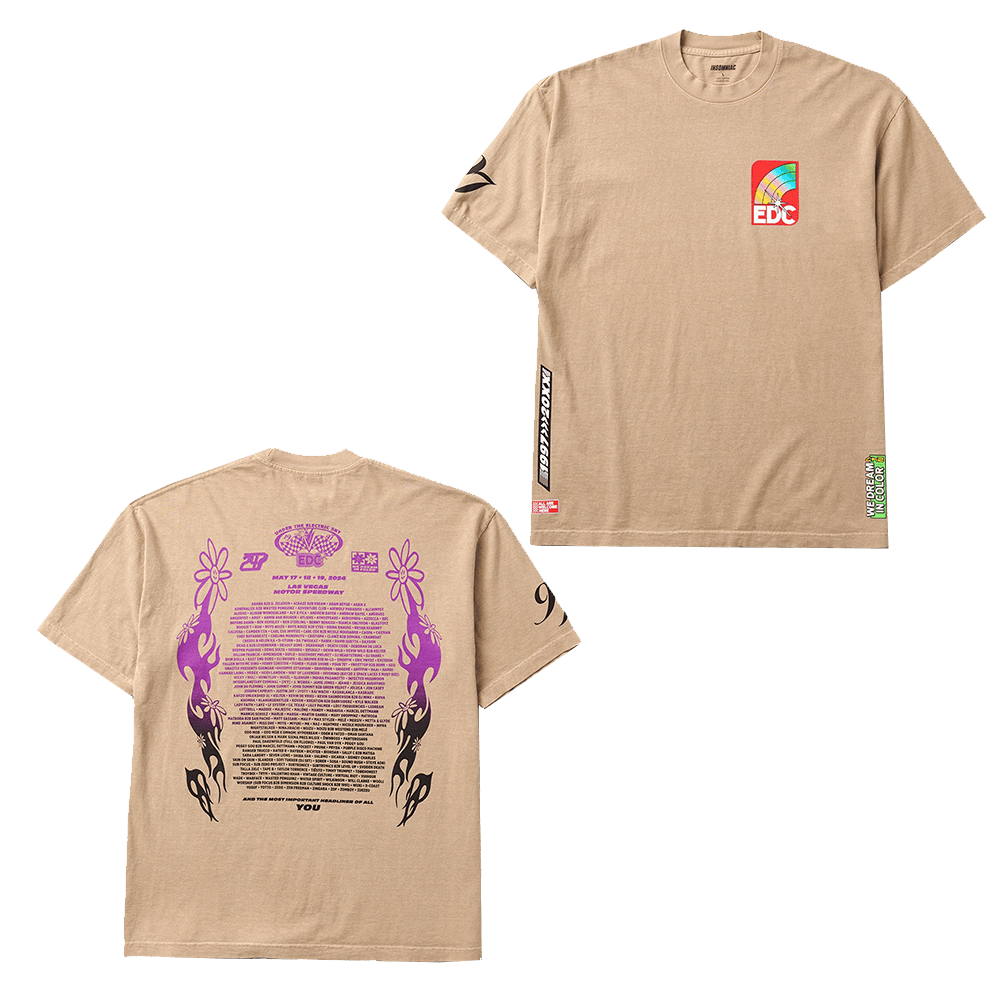 EDC Merchandise EDC Electric Racing TShirt Gifts For Music Fans Christmas Gift for Him