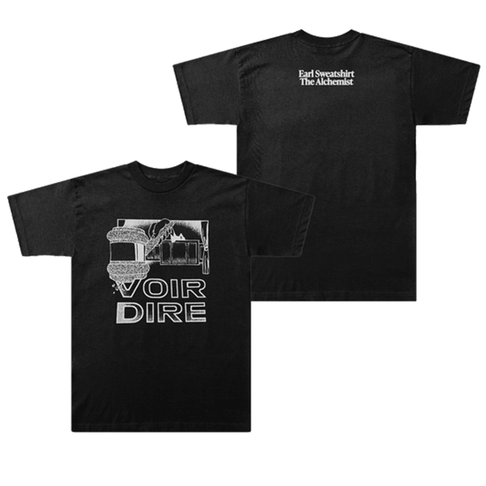 Earl Sweatshirt Merch VOIR DIRE Black TShirt Gifts For Fathers Day From Daughter