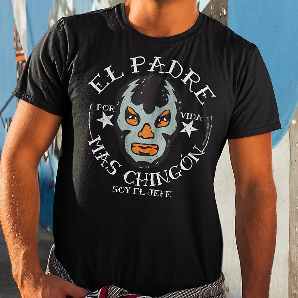 El Padre Mas Chingon Soy El Jefe TShirt Mexican Cinco De Mayo Shirt Halloween Gifts