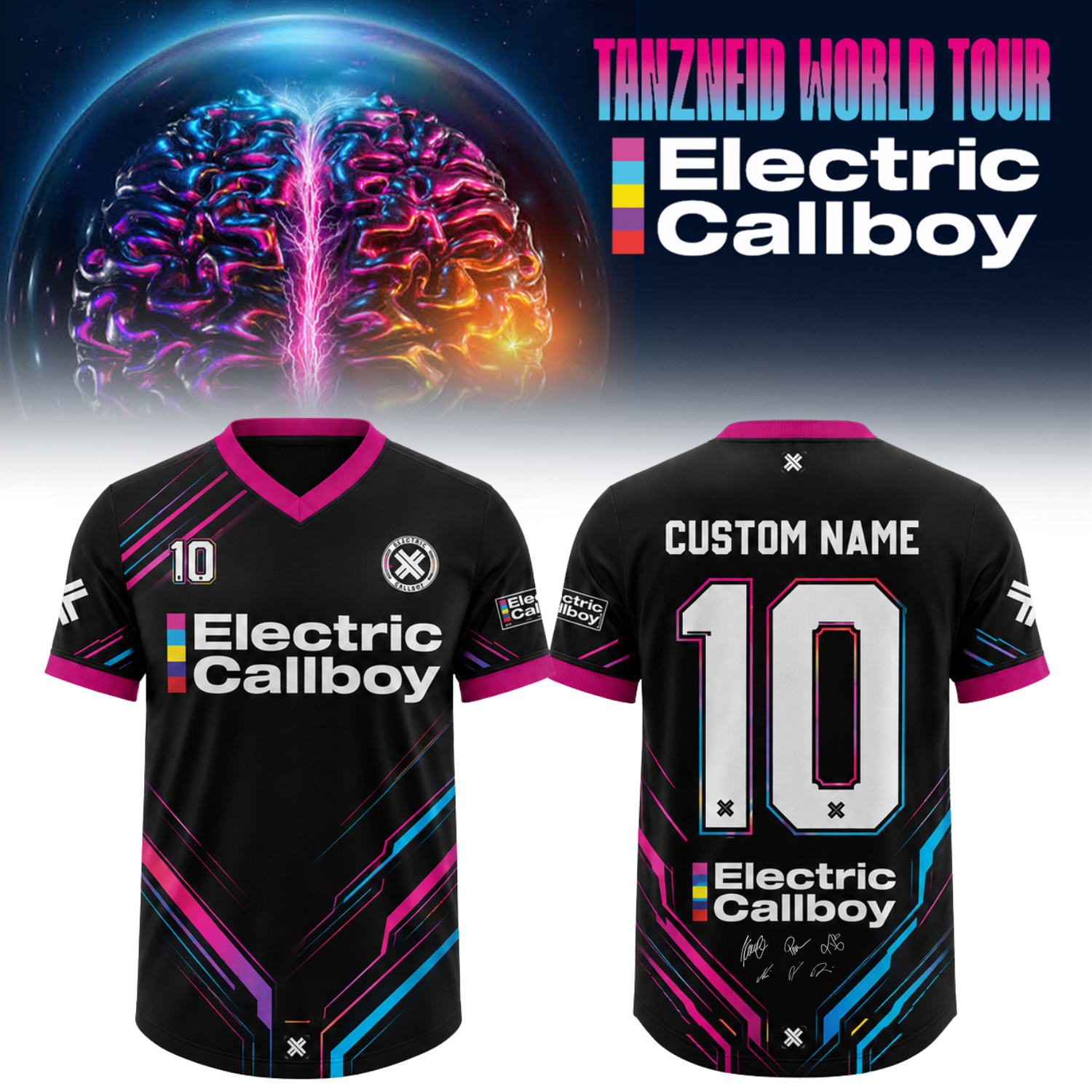 Electric Callboy Tanzneid World Tour 2026 Signed Jersey Custom Name Personalized Music Fan Concert Apparel 1 - Unicasport Electric Callboy Tanzneid World Tour 2026 Signed Jersey Custom Name Personalized Music Fan Concert Apparel