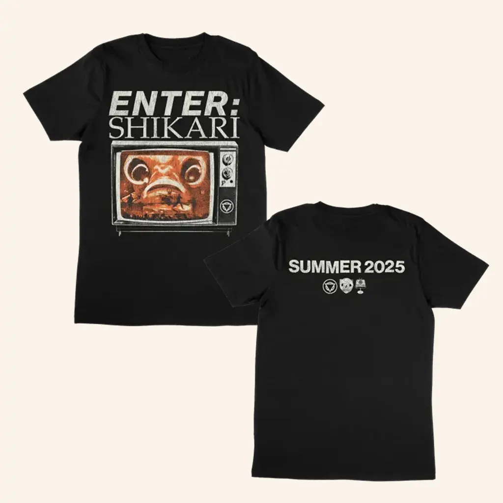 Enter Shikari Merch Goldfish Tv Summer 2025 TShirt Birthday Presents For Fans
