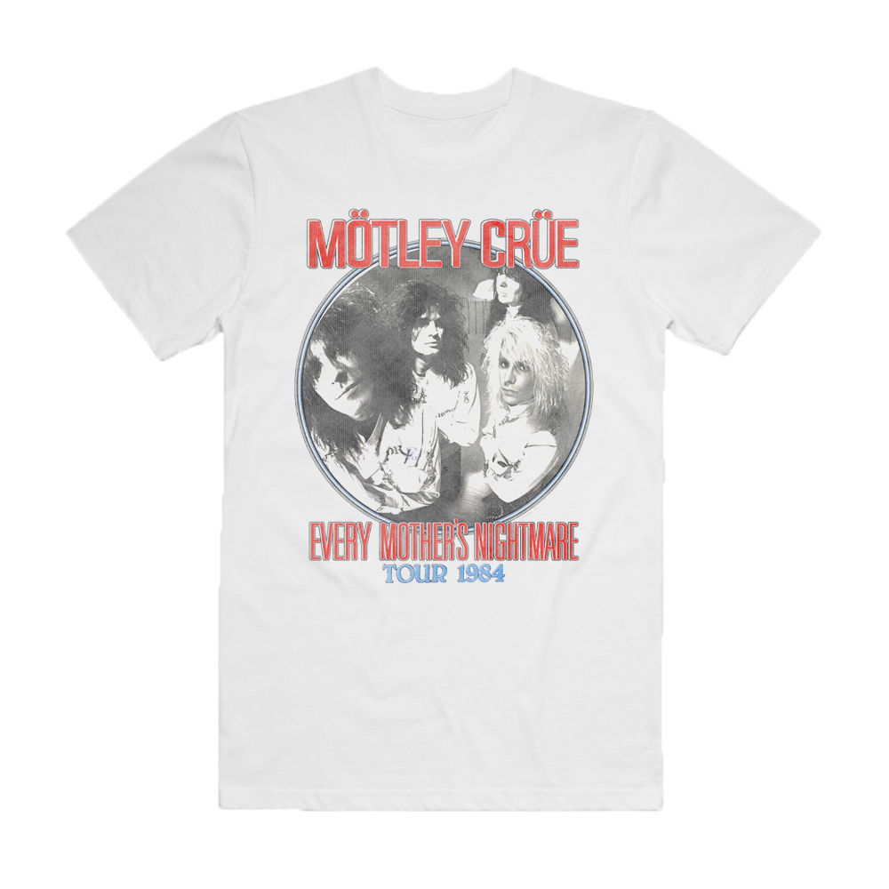 Every Mothers Nightmare EMN American Hard Rock Hair Metal Band Graphic T Shirt 1984 Tour Vintage Music Fan Souvenir Gift for Men Women