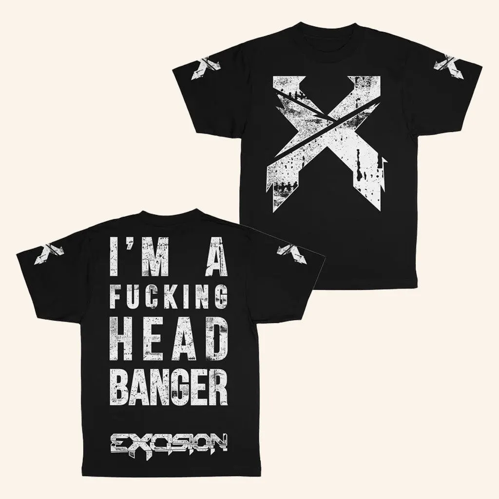 Excision Merch Excision Im A Headbanger TShirt Gifts For Boyfriend