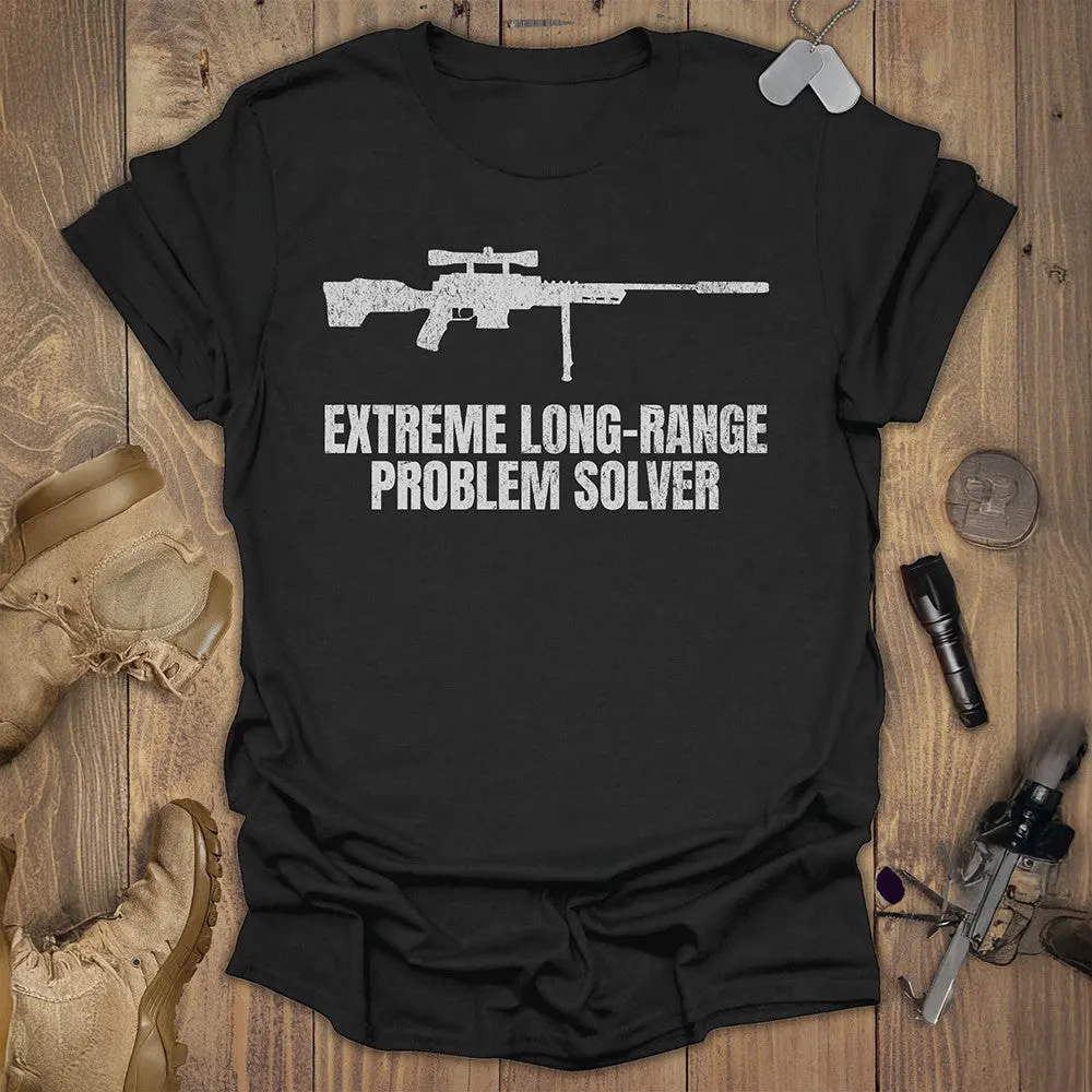 Extreme Long Range Problem Solver Shirt Funny 2Nd Amendment Support TShirt