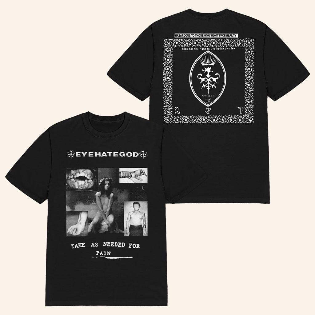 Eyehategod Merch 2026 Take As Needed for Pain TShirt Eyehategod Shirt Gifts For Band Fans