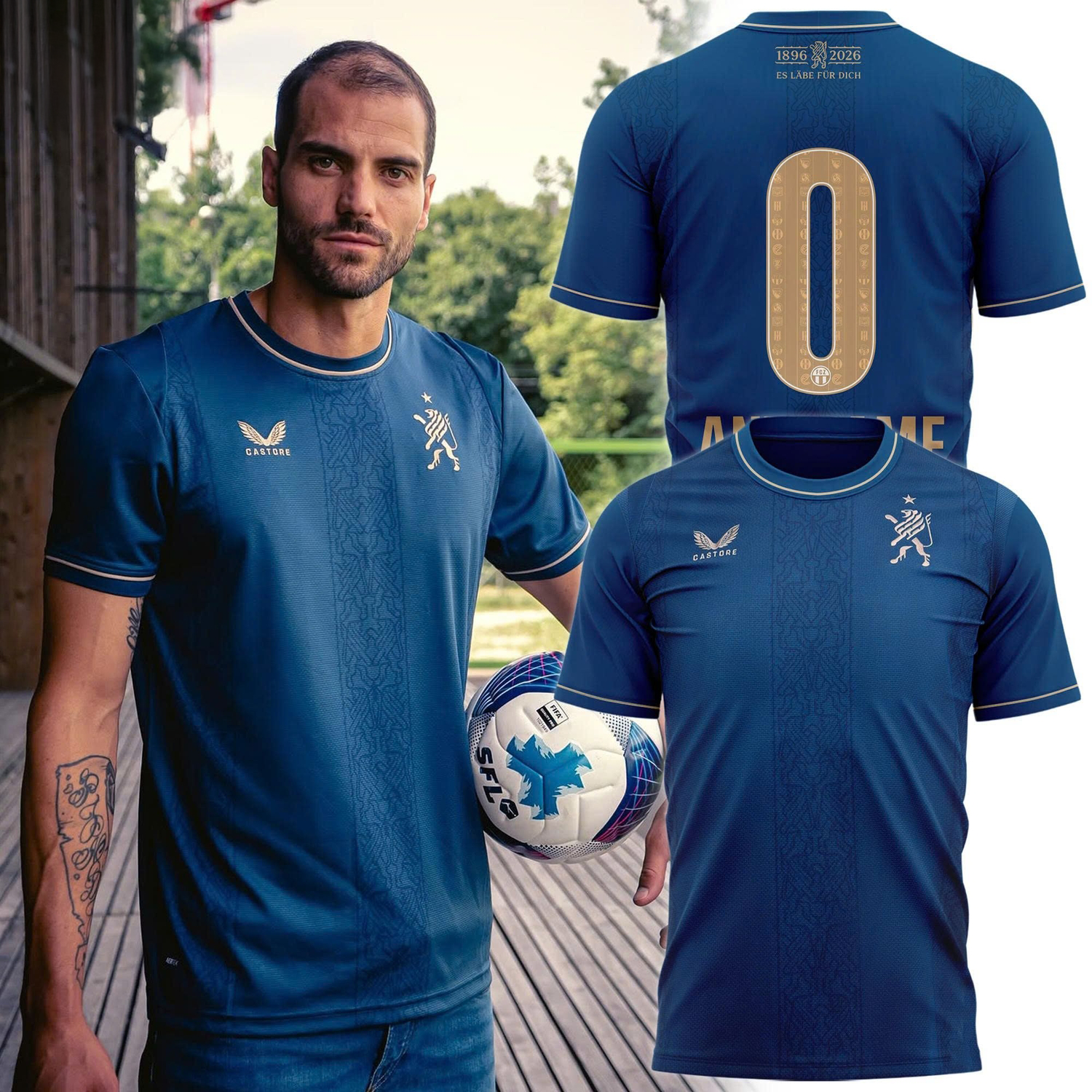 FC Zurich 130th Anniversary 2026 Custom Name Number Soccer Jersey