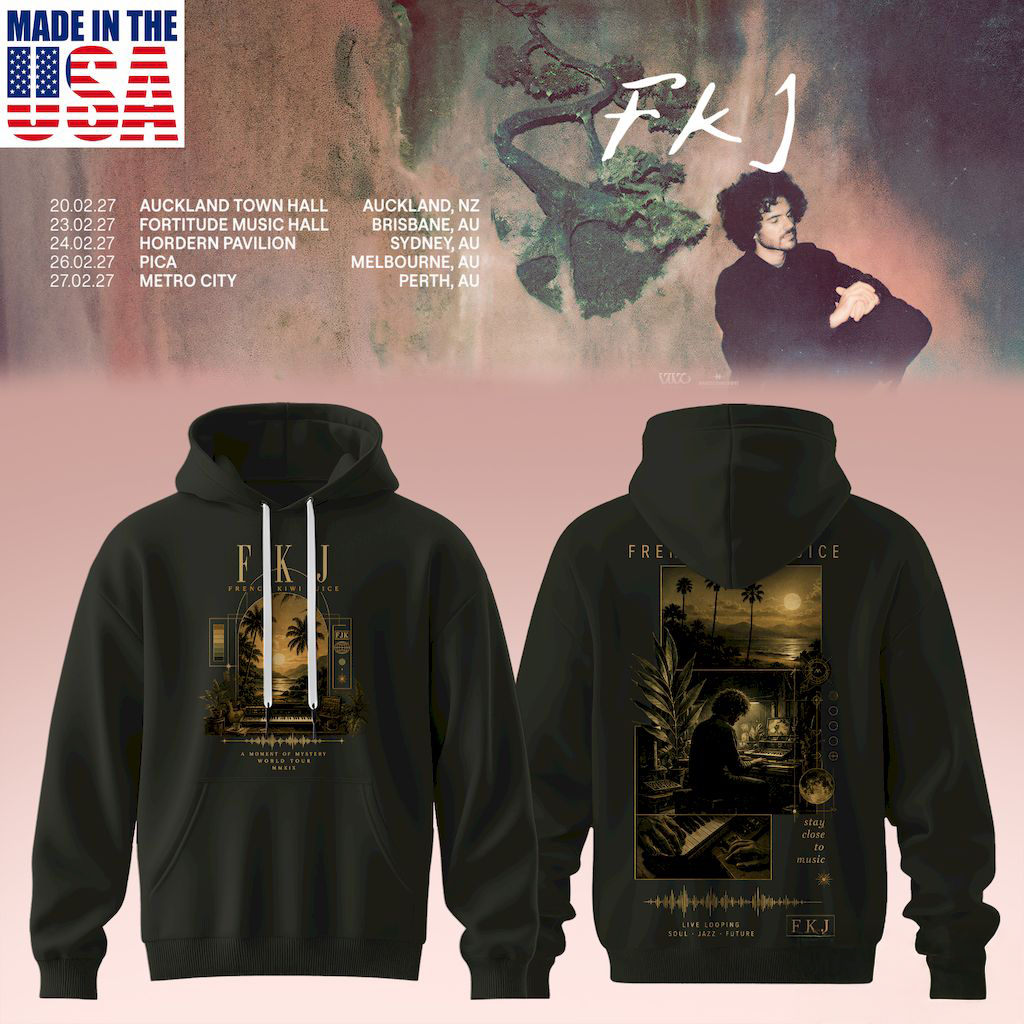FKJ AUNZ Tour 2027 Premium Fan Hoodie Edition