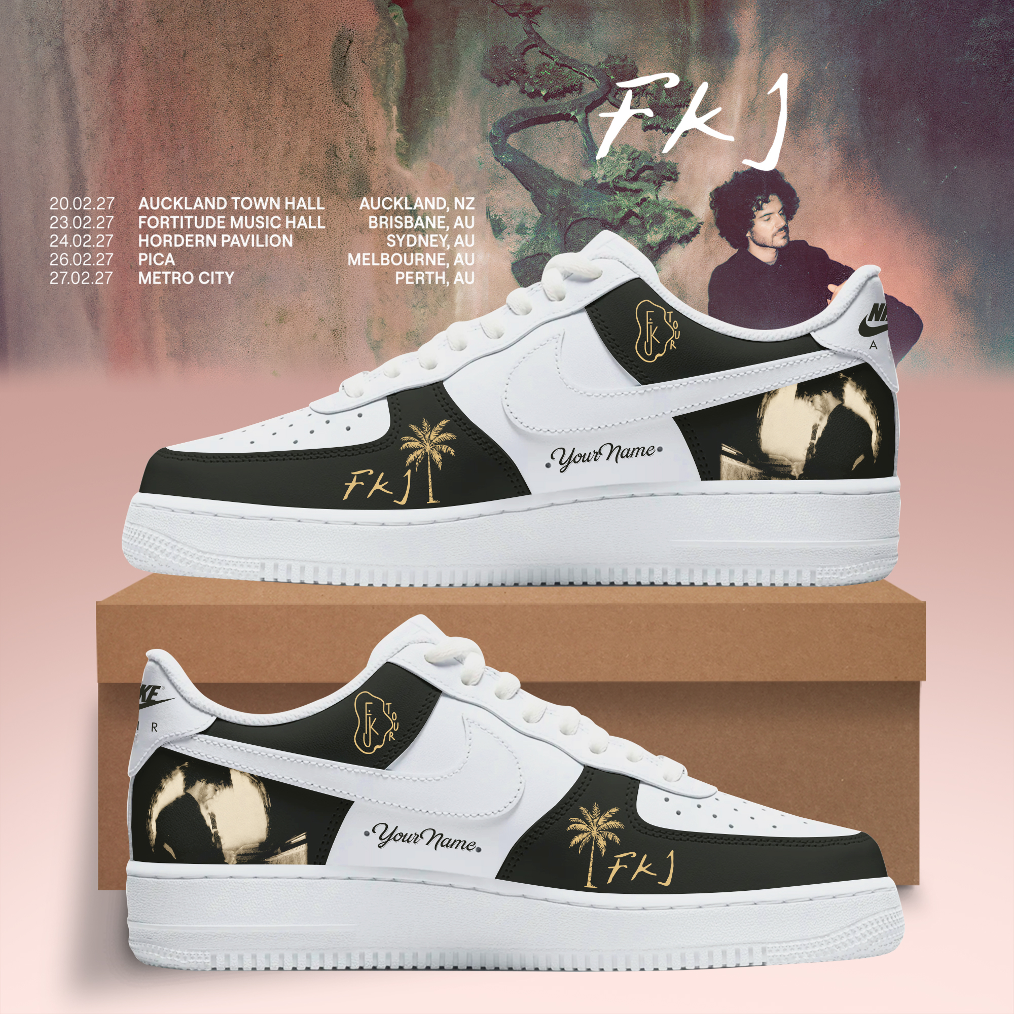 FKJ AUNZ Tour 2027 Premium Signature Sneakers Collection